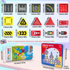 Magnetic Road Construction Set