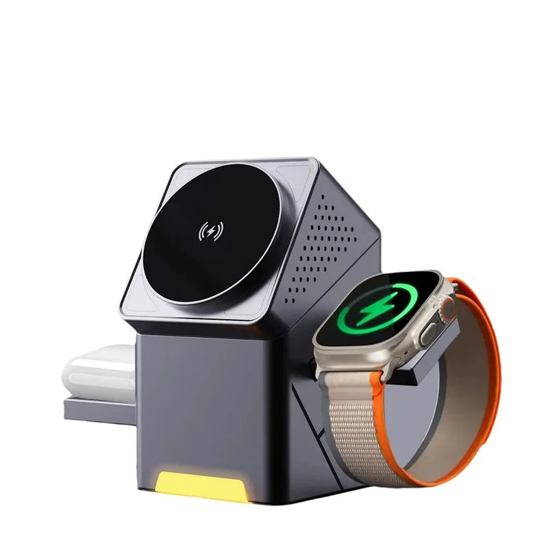 Support de charge sans fil magnétique 3-en-1