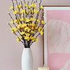 Artificial White Plum Blossom Branch for Chinese Home Décor