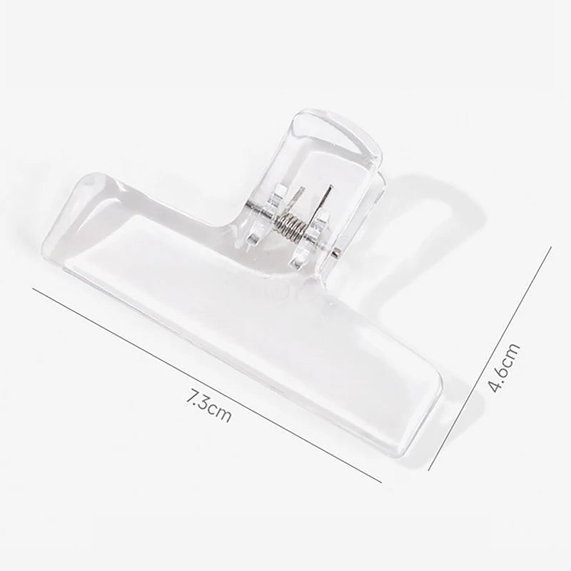 Frosted Transparent Book Page Holder Clip