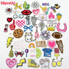 Assorted Cartoon Embroidery Patches for DIY Clothing and Accessories