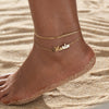 Personalized Double-Layer Name Anklet