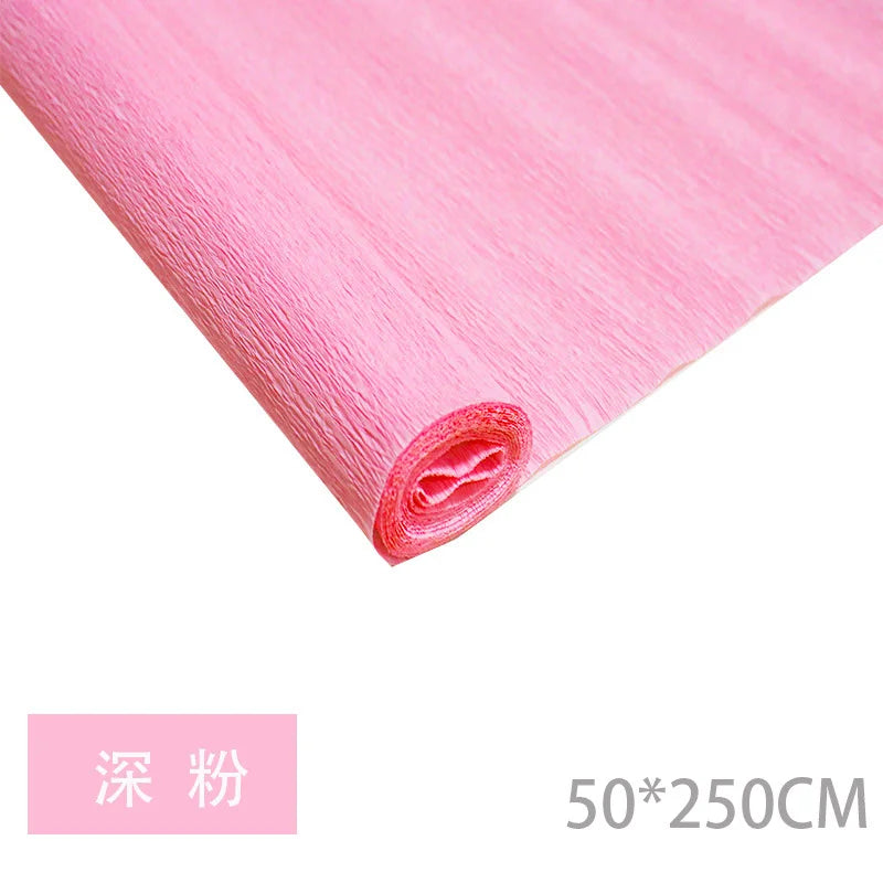 Handmade Crepe Paper Roll for DIY Paper Flowers