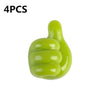 Silicone Thumb Wall Hooks for Cable Management and Organizing