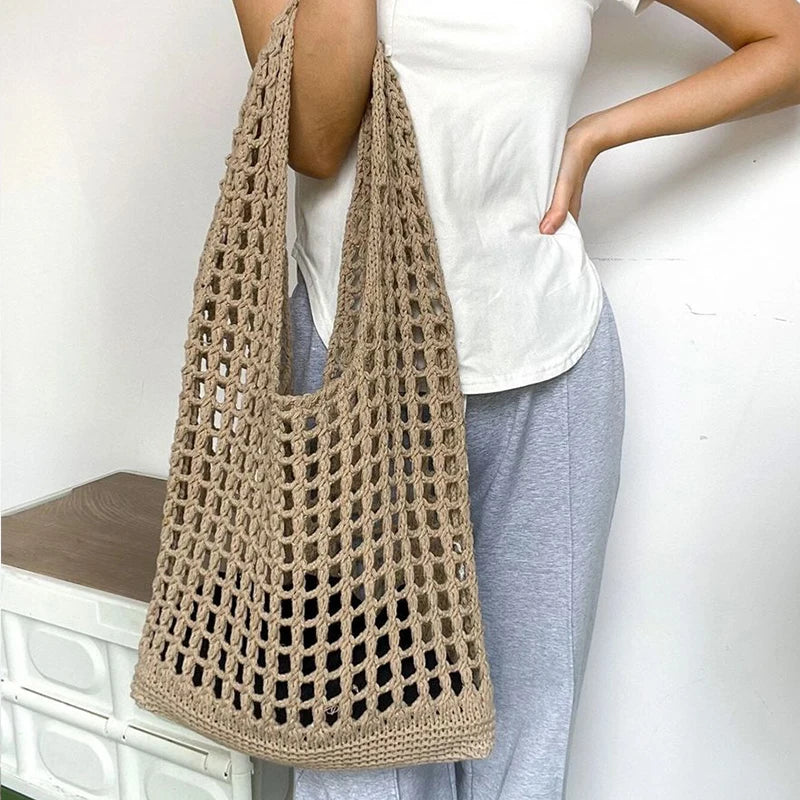 Bohemian Häkel-Tasche für den Sommer