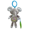 Musical Plush Animal Rattle & Teether Toy for Babies