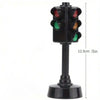 Kids Traffic Light Toy with Mini Road Signs