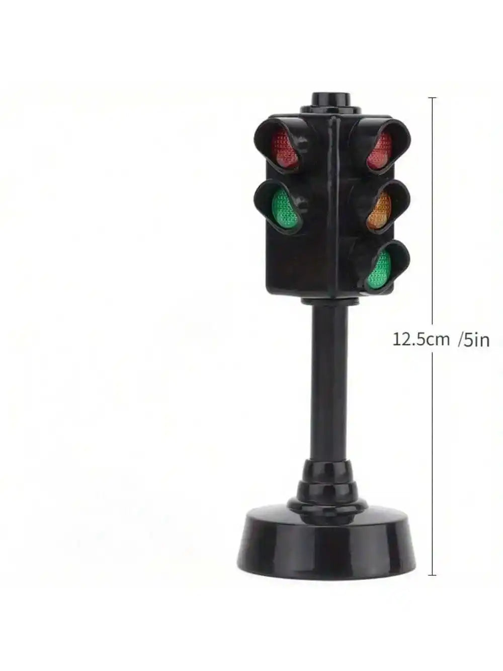 Kids Traffic Light Toy with Mini Road Signs