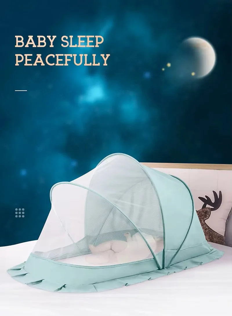 Foldable Baby Mosquito Net for Cribs and Cots