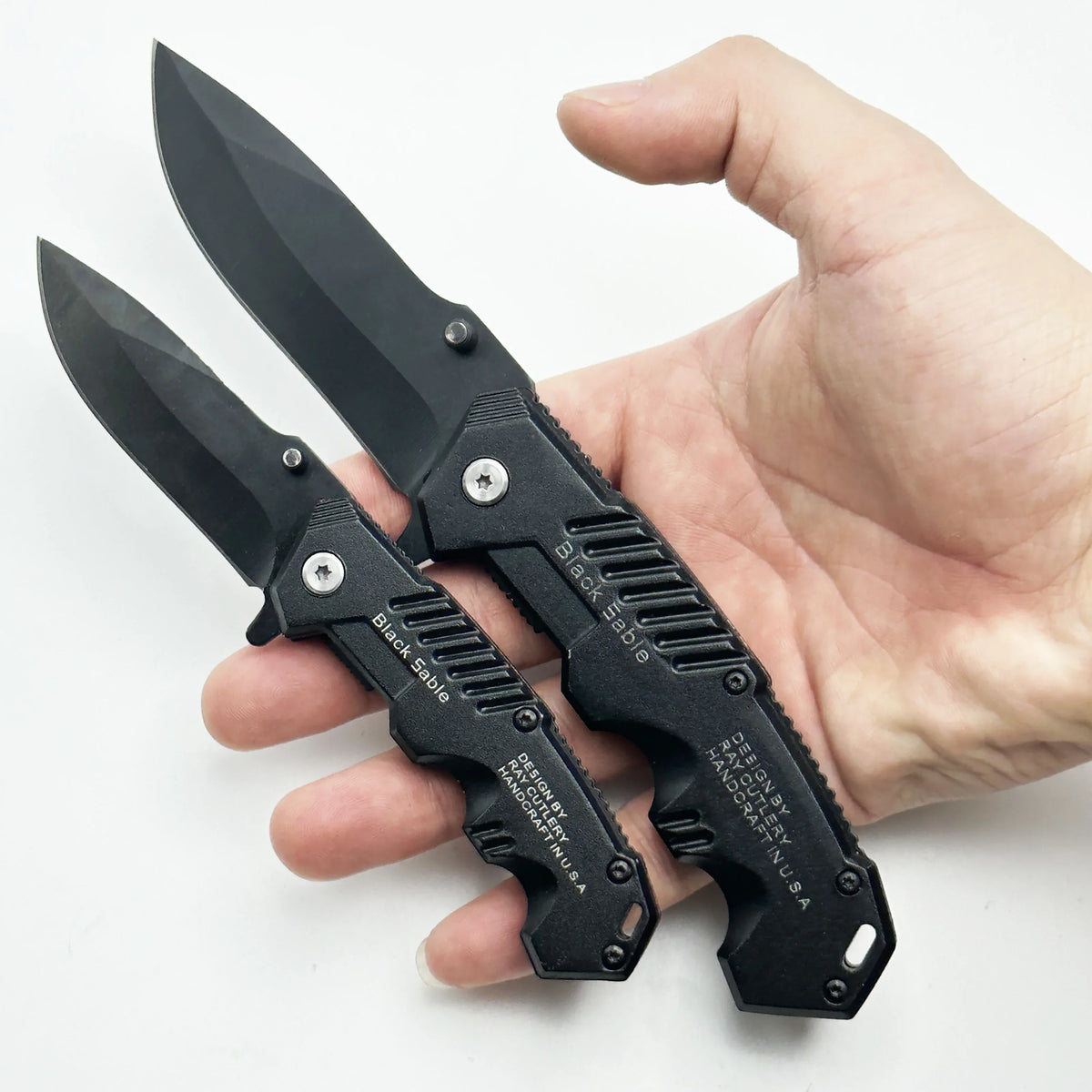 Folding Survival Knife with Stainless Steel Blade