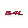 Metal 3D Car Emblem Badge for Dodge Charger & Challenger
