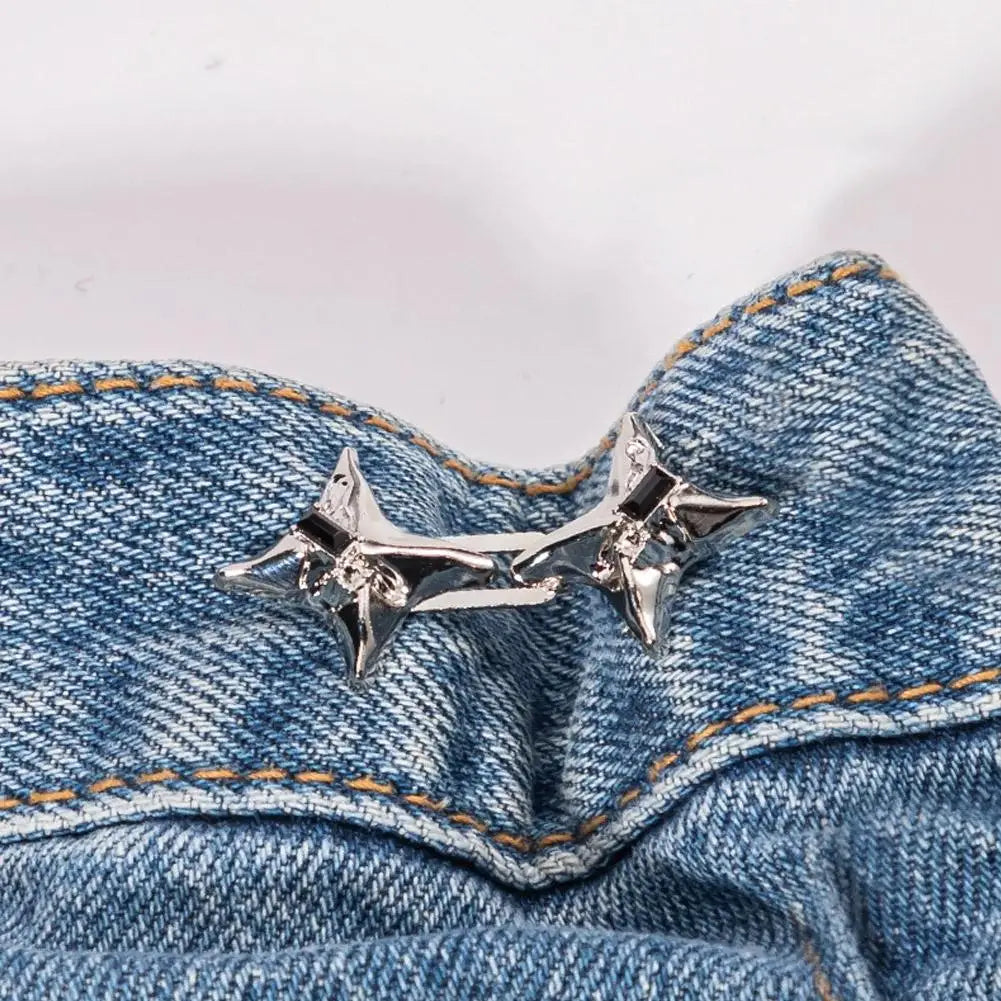 Adjustable Four-Point Star Waist Tightening Buckle