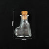 Mini Cork Stopper Glass Bottles for DIY Crafts & Decor