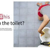 Cherry-Shaped Toilet Brush and Holder Set