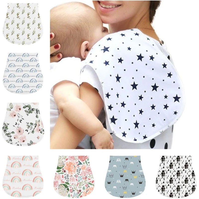 Soft Cotton Burp Cloths for Newborns (2-Pack)
