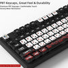 Poker Four-Sided Backlight Keycaps Set - 132 Keys PBT+PC Double-Shot for MX Switches