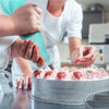 Reusable Silicone Piping Bag and Nozzle Set for Cake Decorating