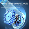 Portable Hanging Neck Fan with Digital Display