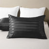 Luxurious Satin Stripe Pillowcase with Envelope Closure