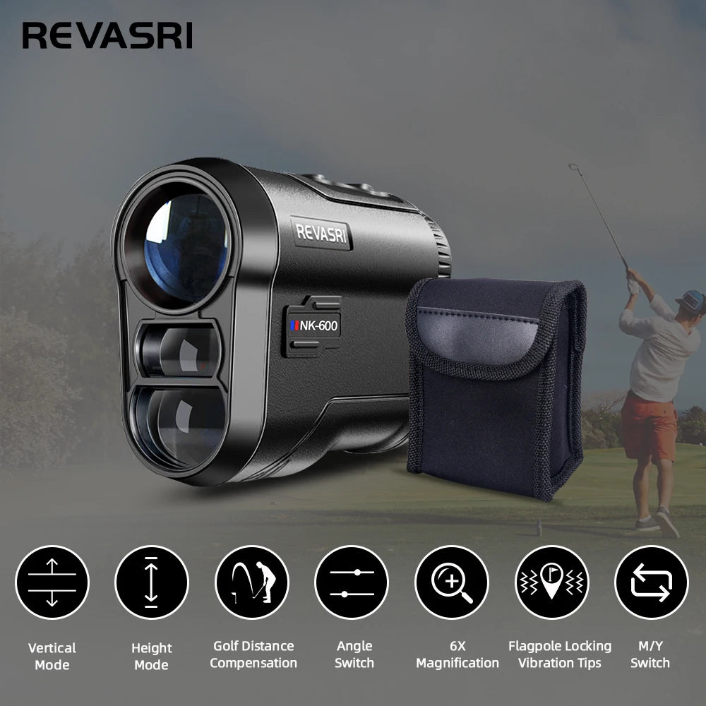 Precision Golf Laser Rangefinder with Slope Compensation