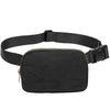 Versatile Nylon Waist Pack with Zippered Pockets