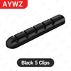 Clips Adhesivos para Gestión de Cables
