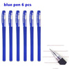 Smooth 0.5mm Gel Pen Set with Refills (Black, Blue, Red)