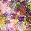 Floral Resin Bead Caps for Jewelry Making