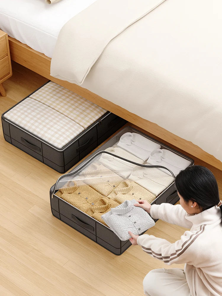 Under-Bed Storage Bag with Clear Window