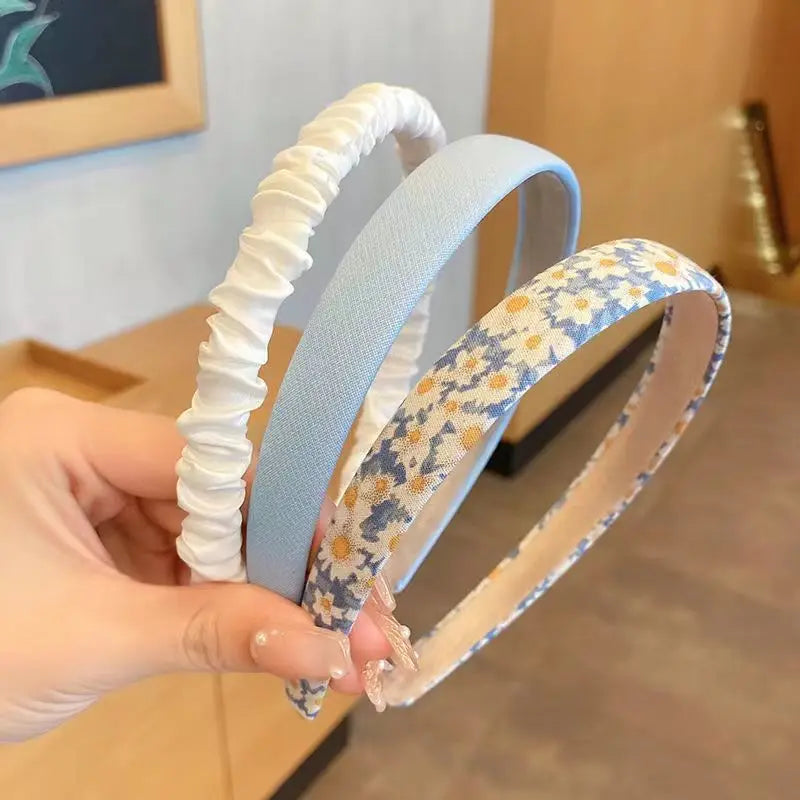 Non-Slip Resin Hair Bands - Set of 5