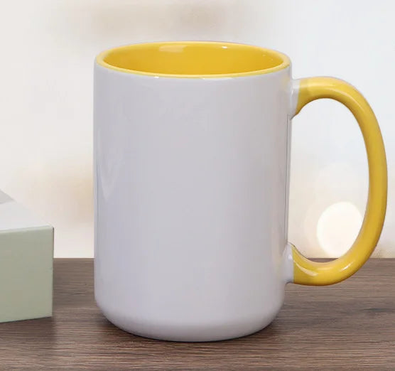 Personalized 15oz Ceramic Coffee Mug