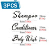 500ml Refillable Pump Bottles for Shampoo, Lotion & Body Wash