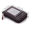Slim RFID-Blocking Leather Wallet