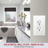 Durable ABS Wall Light Switch Cover Plate