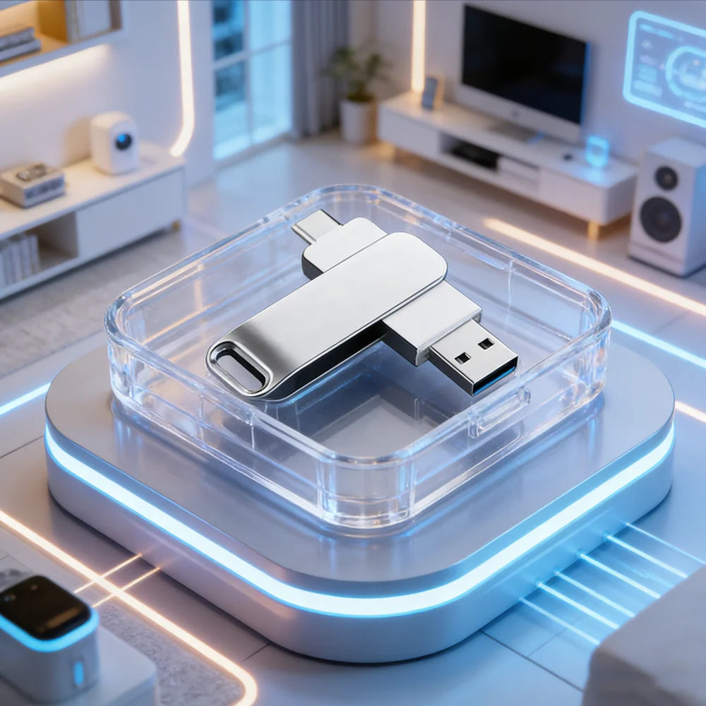 Lenovo USB 3.2 Flash Drive – High-Speed Metal Storage