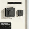 Black nail-free drilling dual-purpose retractable clothesline with telescoping strengthening features