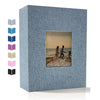 Linen 4x6 Photo Album with 600 Pockets