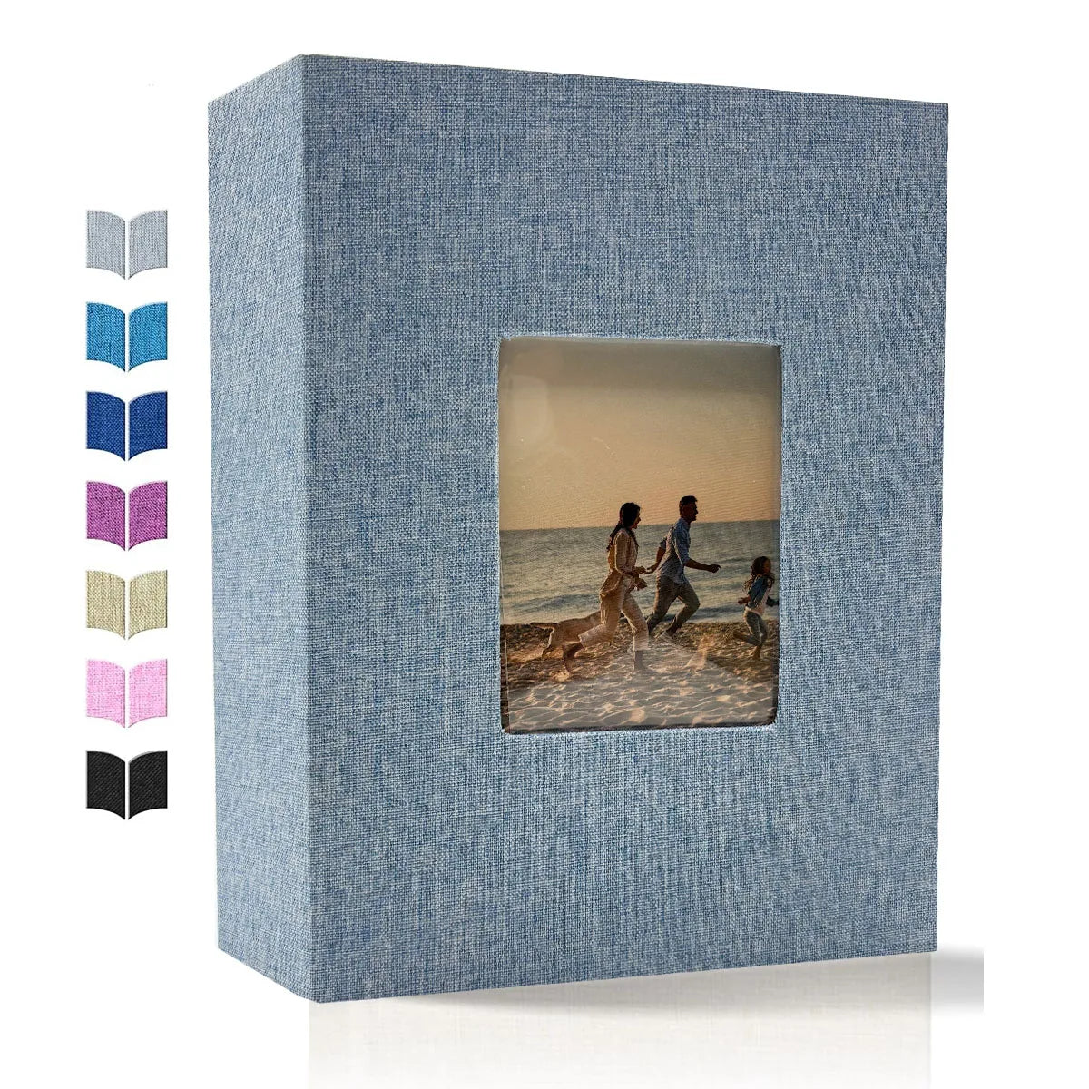 Linen 4x6 Photo Album with 600 Pockets