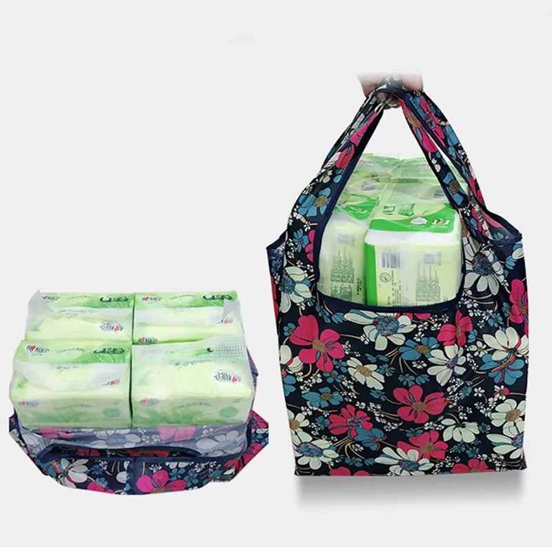 Foldable Shopping Tote Bag with Large Capacity