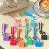 Silicone Beach Basket Keychain Charm