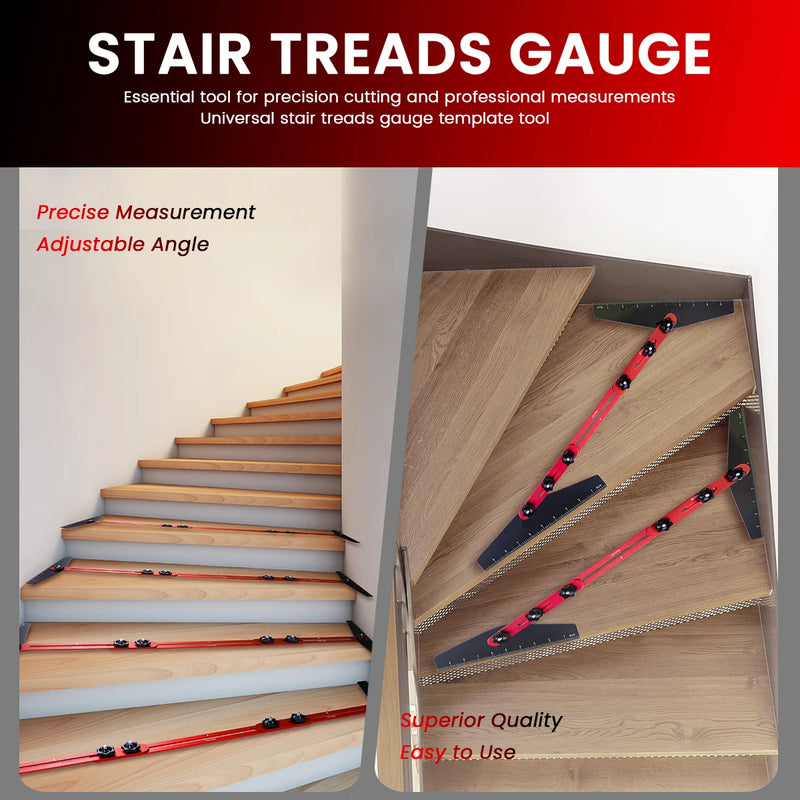 Adjustable Stair Tread Template & Measuring Jig