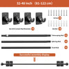 No-Drill Adhesive Curtain Rods