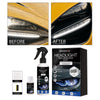 Headlight Refurbished Suit kit showing before and after results for headlight restoration