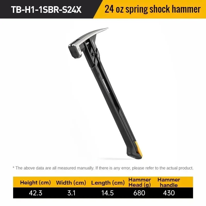 Heavy-Duty Hammer Holster with Waist Belt Clip