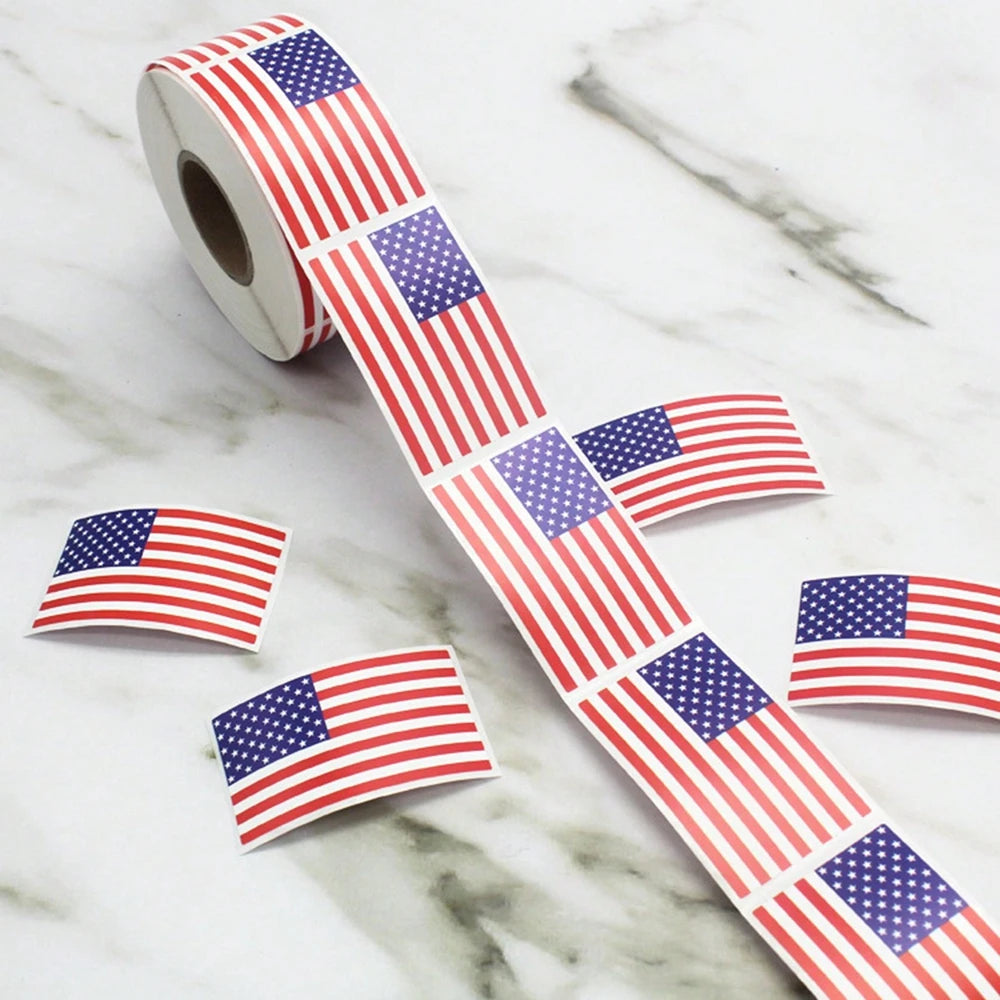 Autocollants de drapeaux américains patriotiques