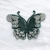 Colored Rhinestone Butterfly Applique for DIY Crafts
