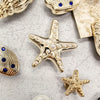 Beach-Themed Shoe Charms Set - 16 Pieces