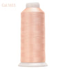 80-Color Polyester Embroidery Thread Set with Large 4000m Spools