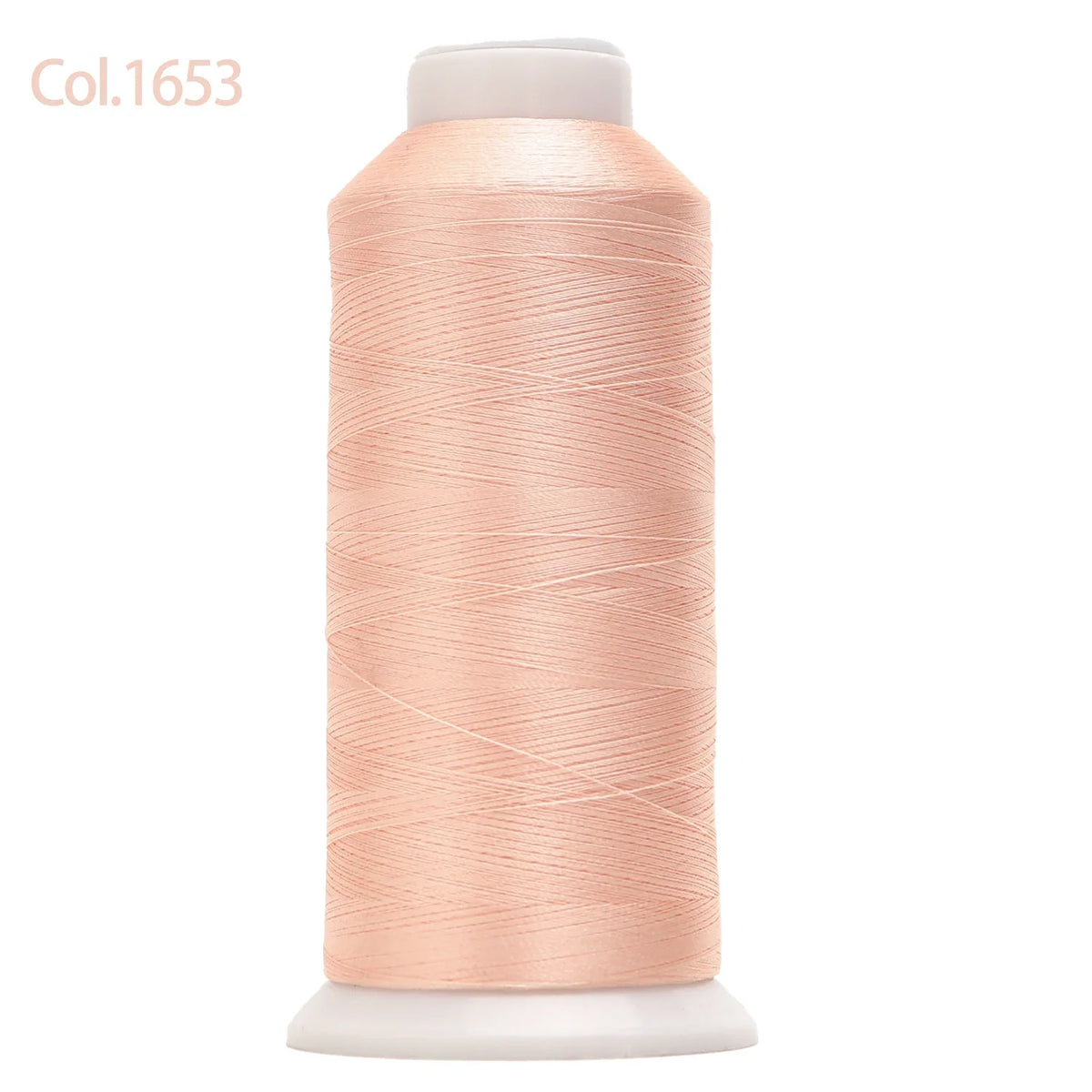 80-Color Polyester Embroidery Thread Set with Large 4000m Spools