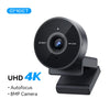 4K Ultra HD Webcam with Built-In Microphone